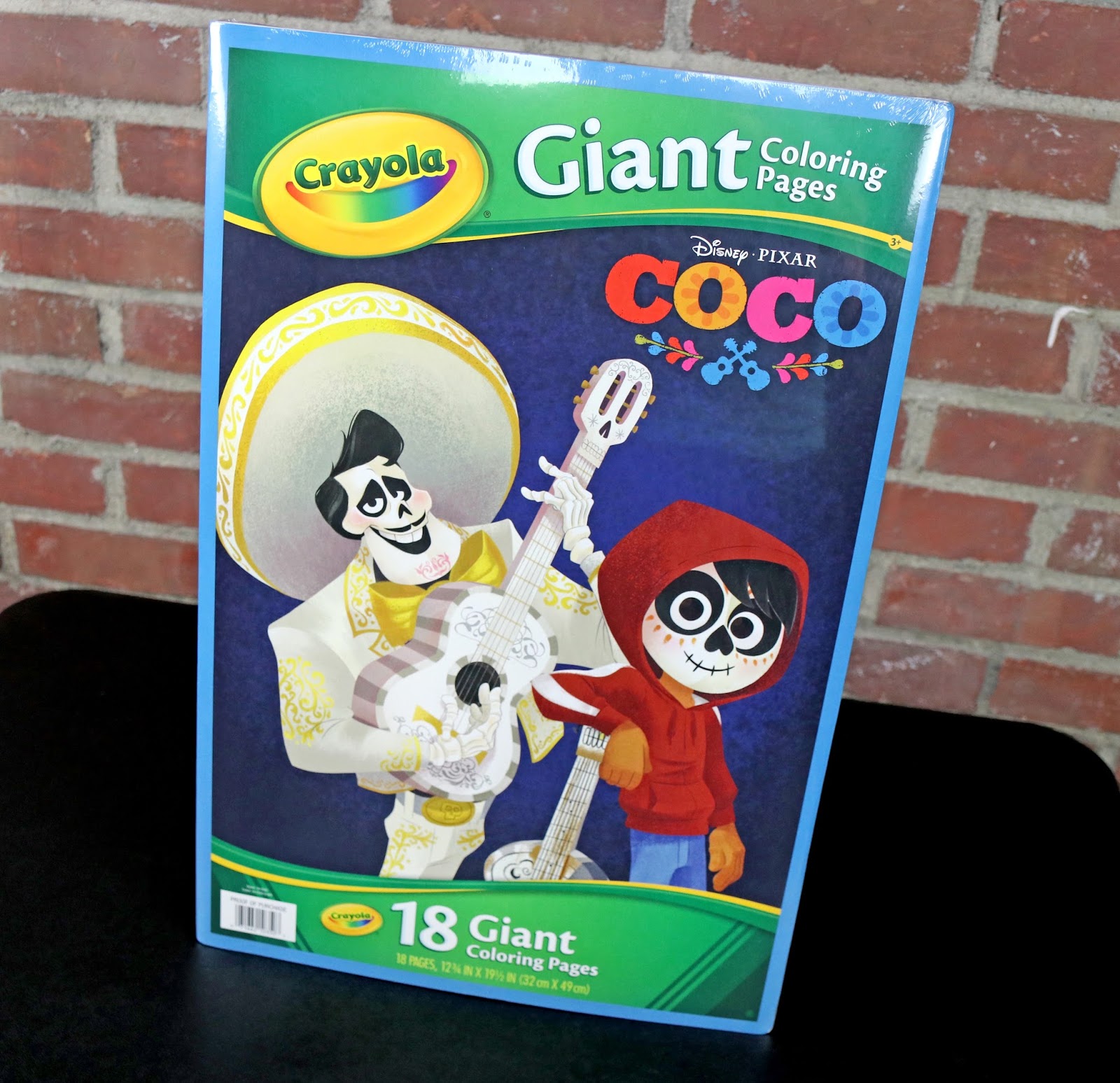 Dan the Pixar Fan: Coco: Crayola Giant Coloring Book